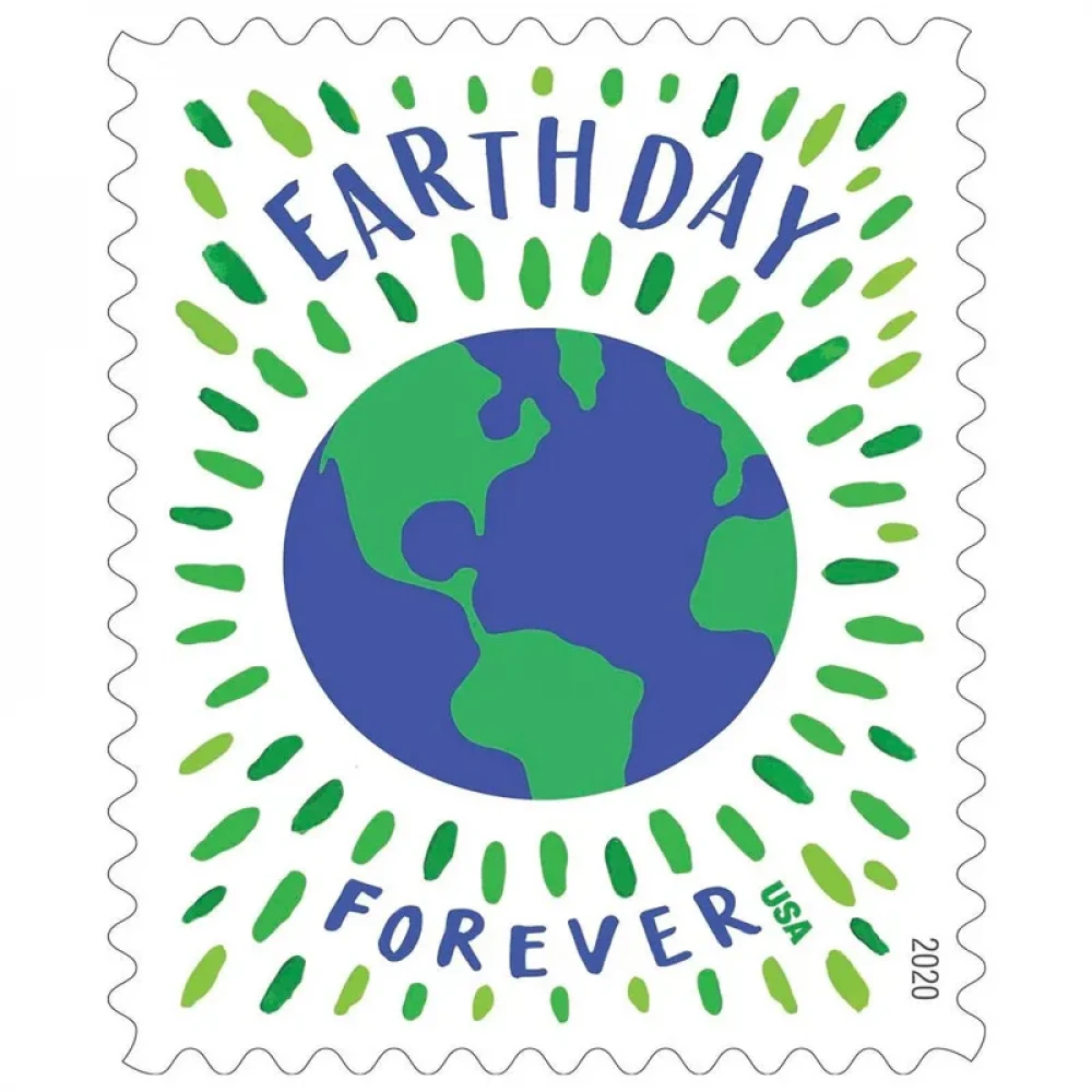 (2020) USPS Earth Day Forever Stamps